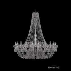 Люстра 1409/24/530/h-160 Ni Bohemia Ivele Crystal