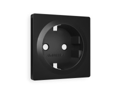 Ambrella Light Лицевая панель для электрической розетки с заземлением QUANT Ambrella Volt ALFA AP8060