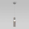 Подвесной светильник                      Eurosvet  50244/1 LED хром/дымчатый