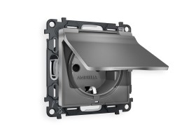 Ambrella Light Комплект механизма электрической розетки Ambrella Volt ALFA MA658010