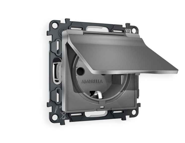 Ambrella Light Комплект механизма электрической розетки Ambrella Volt ALFA MA658010