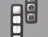 Ambrella Light Рамка 1-постовая Ambrella Volt OMEGA Ecta OF140801