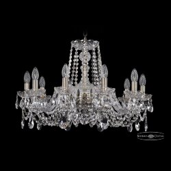Люстра хрустальная 1402/10/240 Pa Bohemia Ivele Crystal (Стеклянный рожок)