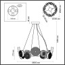 Люстра ODEON LIGHT CARAMELLA 5412/95L