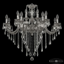 Люстра бронзовая 72118/16/285 B Ni Bohemia Ivele Crystal (Литые)