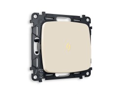 Ambrella Light Комплект механизма 1-клавишного выключателя с подсветкой 3200K Ambrella Volt OMEGA MO322010