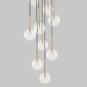 Подвесной светильник со стеклянными плафонами                      TK Lighting  5944 Nilos
