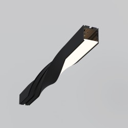 Maytoni Радиусный профиль 35x35 Twist 180° черный