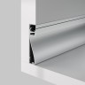 Maytoni Алюминиевый профиль плинтус 80×18 (Серебро, 2 м), ALM-8018-S-2M