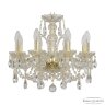 Люстра хрустальная 105/8/141 G Bohemia Ivele Crystal (Стеклянный рожок)
