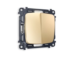 Ambrella Light Комплект механизма 2-клавишного проходного выключателя Ambrella Volt OMEGA MO603020