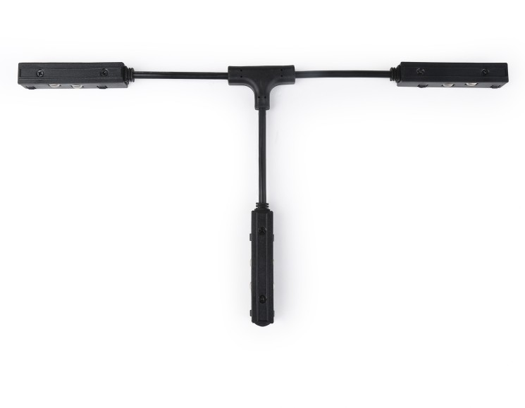 Ambrella Light Коннектор питания гибкий т-образный для шинопровода магнитный Track System GL3638