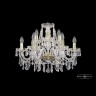 Люстра хрустальная 1403/6+3/195 G Bohemia Ivele Crystal (Стеклянный рожок)