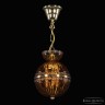 Подвесной светильник с цветным хрусталём 5480/17 G Amber/M-1G Bohemia Ivele Crystal (5480)
