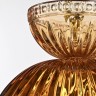 Подвесной светильник с цветным хрусталём 5480/17 G Amber/M-1G Bohemia Ivele Crystal (5480)