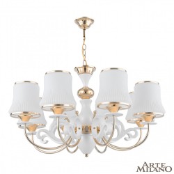 Люстра 301097/8 Wh/Gd Arte Milano (Подвесные)
