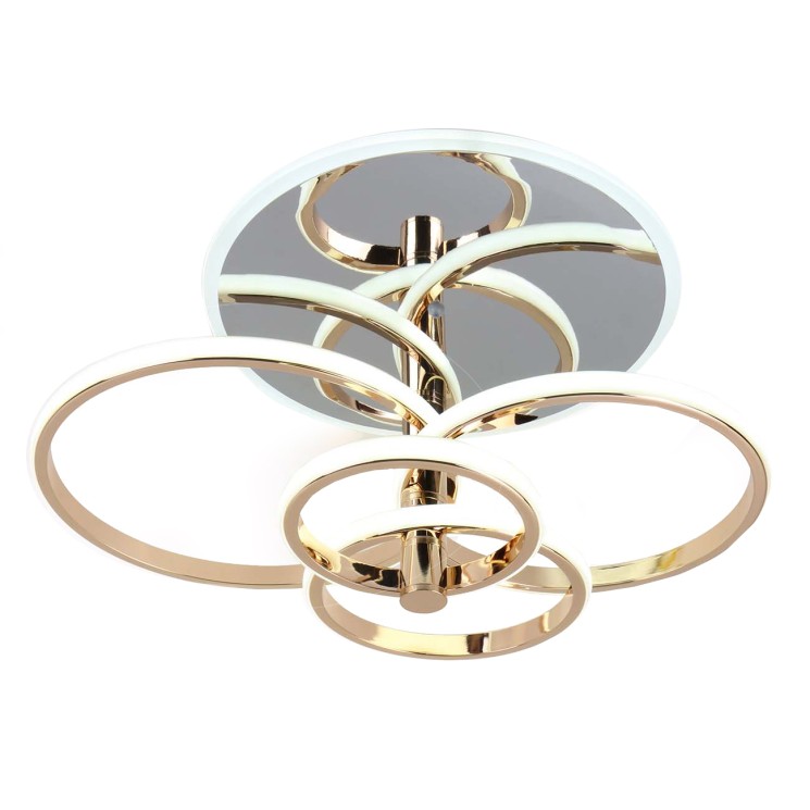 Escada 10213/4 LED*84+24W Chrome/Gold