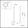Настенный светильник ODEON LIGHT FILLINI 4335/12WLP