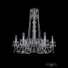 Люстра хрустальная 1402/6/240/h-73 G Bohemia Ivele Crystal (Стеклянный рожок)