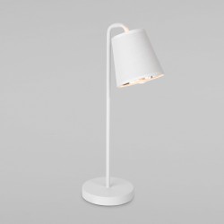 Настольный светильник с тканевым абажуром                      Eurosvet  01134/1 белый