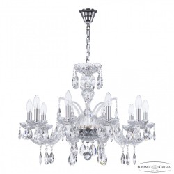 Люстра хрустальная 118/10/240 Ni Bohemia Ivele Crystal (118)