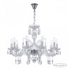 Люстра хрустальная 118/10/240 Ni Bohemia Ivele Crystal (118)