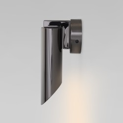 Настенный светильник с металлическим плафоном                      Eurosvet  40037/1 черный жемчуг
