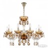 Люстра с цветным хрусталём 5417/10/240 G Amber/M-1H K721 Bohemia Ivele Crystal (5417)