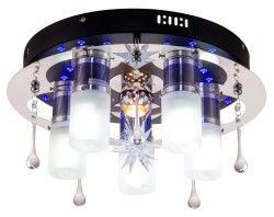 Escada 167/5+1PL E27*40W+MR11*35W+LED Chrome