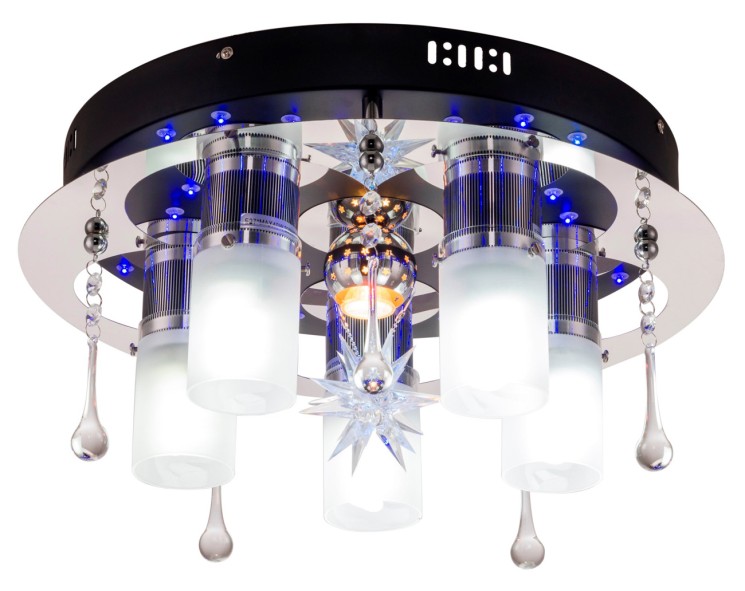 Escada 167/5+1PL E27*40W+MR11*35W+LED Chrome