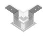 Ambrella Light Крепление для встраиваемого монтажа магнитный Track System GL3600