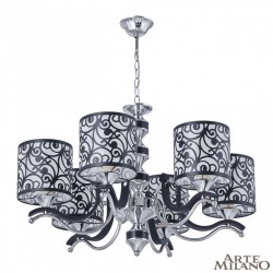 Люстра 304957/6 Bk/Ni Arte Milano (Подвесные)
