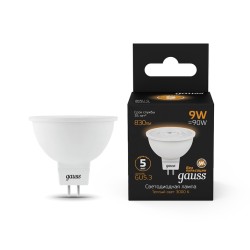 Светодиодная лампа Gauss Софит 9W 830Lm 3000K GU5.3 101505109101505109_GAUSS