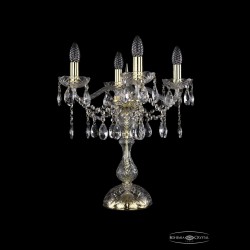 Настольная лампа 1413L/4/141-47 G Bohemia Ivele Crystal (Стеклянный рожок)