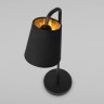 Настольный светильник с тканевым абажуром                      Eurosvet  01134/1 черный