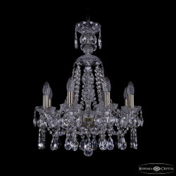 Люстра хрустальная 1413/8/165/XL-61 Pa Bohemia Ivele Crystal (Стеклянный рожок)