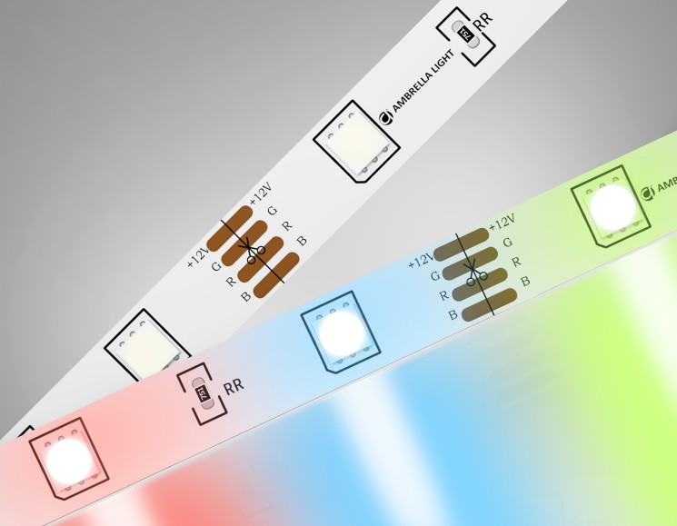 Ambrella Light Светодиодная лента RGB GS4301 5050 30Led 7.2W 24V IP20 RGB GS GS4301