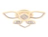 Ambrella Light Потолочная светодиодная люстра Ice FA282