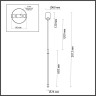 Подвесной светильник ODEON LIGHT ANTA 4392/14L