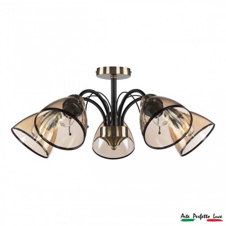 Люстра APL22340260MDP/5 MBK+AB Arte Perfetto Luce (2,6 кг)