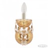 Бра с цветным хрусталём 5402B/1/141 G Amber/M-1G K721 Bohemia Ivele Crystal (С 1 лампочкой)