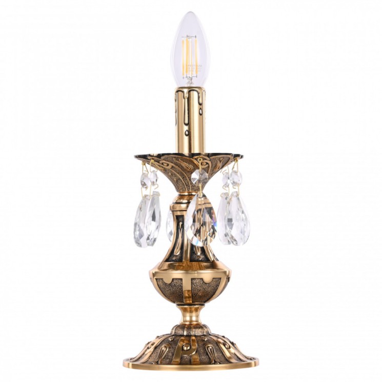 Настольная лампа AL77200L/1-25 GB Bohemia Ivele Crystal (С 1 лампочкой)