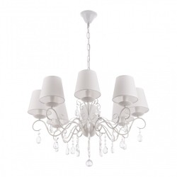 Люстра с абажуром подвесная 340369/8 WT Arte Milano (Подвесные)