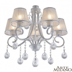 Люстра 337146/5 WT+SL Arte Milano (Подвесные)