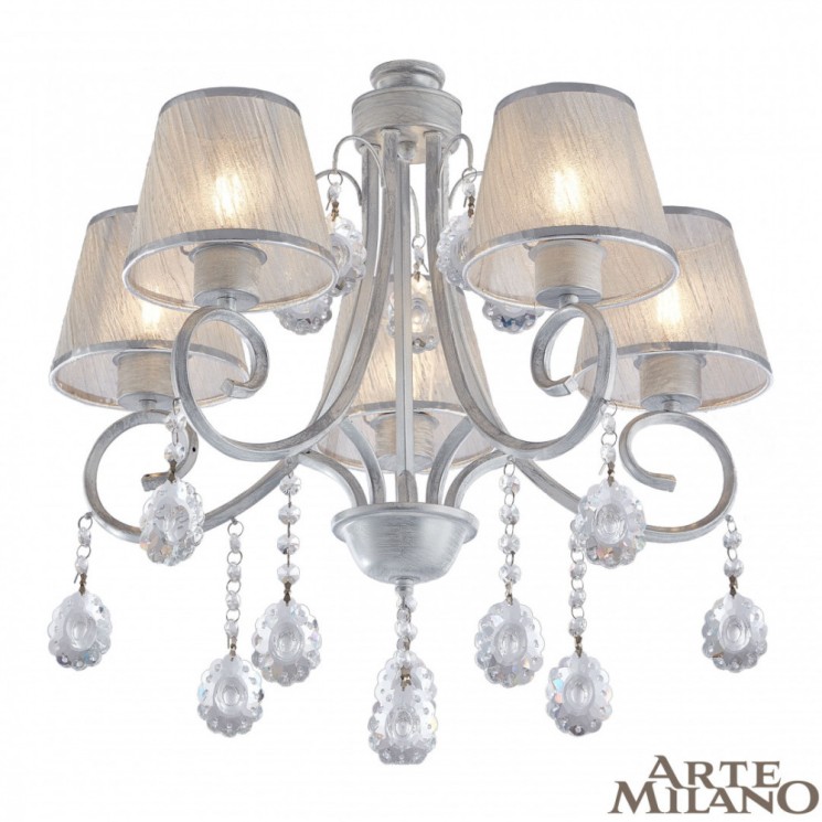 Люстра 337146/5 WT+SL Arte Milano (Подвесные)