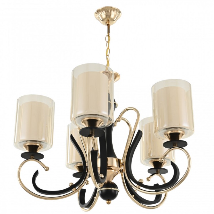 Люстра 302237/5 Bk/Gd Arte Milano (Подвесные)