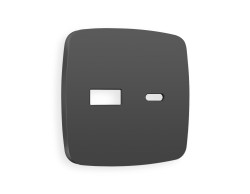 Ambrella Light Лицевая панель для розетки 2USB тип A+C QUANT Ambrella Volt OMEGA OP9110