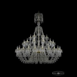 Люстра хрустальная 1410/24+12+6/530/XL-167 G V0300 Bohemia Ivele Crystal (Стеклянный рожок)