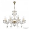 Люстра хрустальная 118/8/240 G Bohemia Ivele Crystal (118)