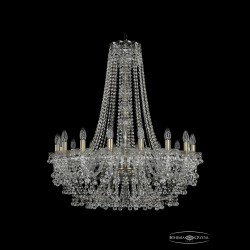 Люстра хрустальная 1409/16/360/h-96 Pa Bohemia Ivele Crystal (Стеклянный рожок)